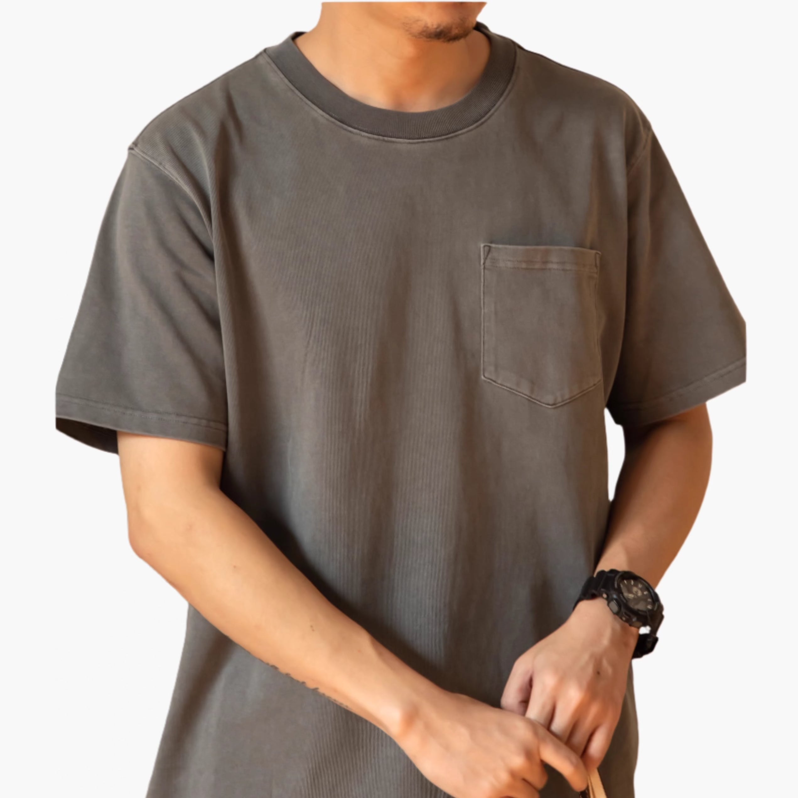 ONE POCKET WASHED TEE THOM - Protect and Ride