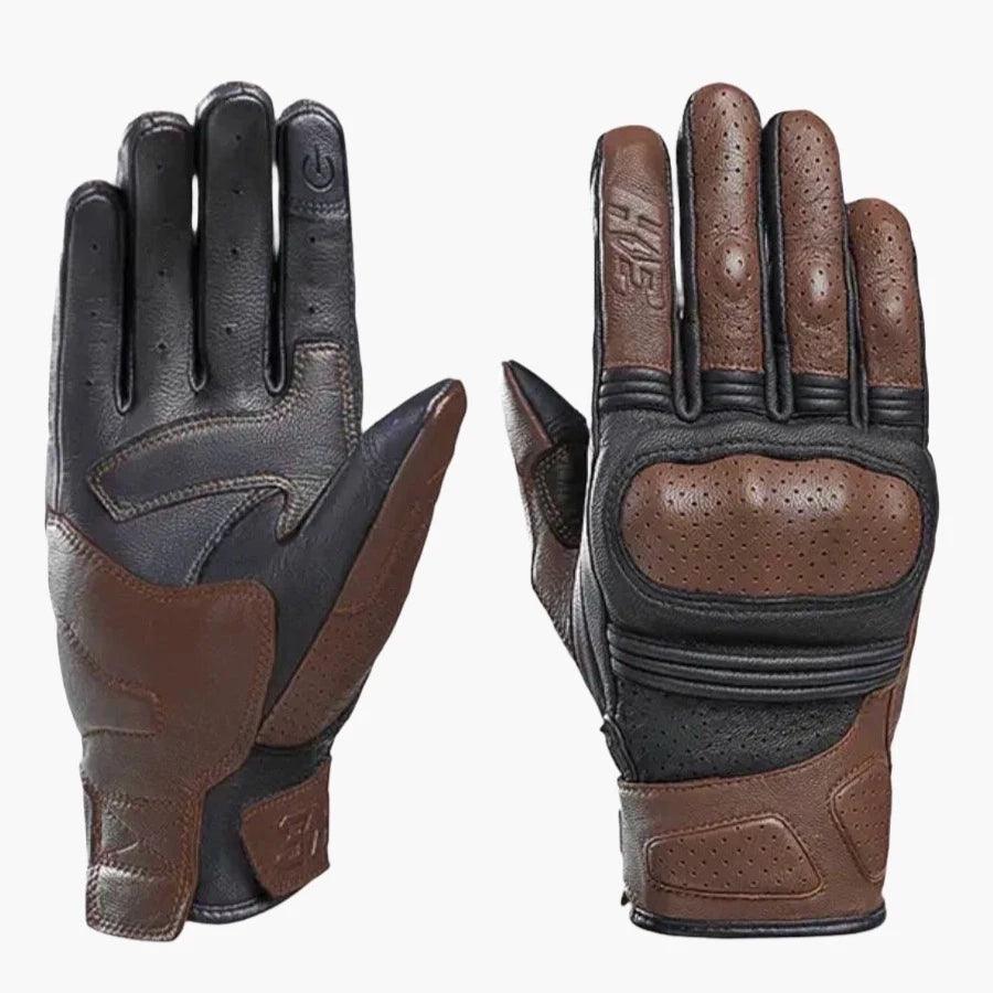 CARBON SHEEPSKIN RIDING GLOVES VEEP - Protect and Ride