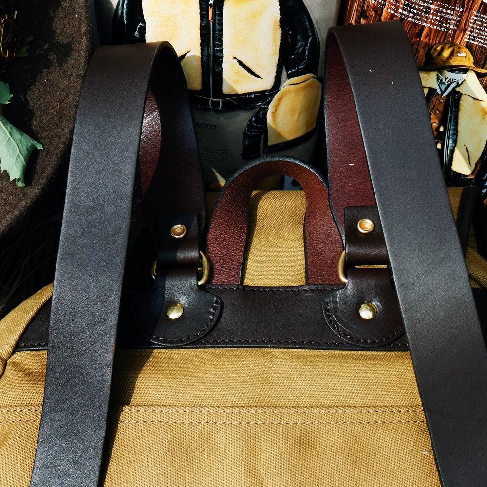 WAXED CANVAS HANDBAG WHAMER - Protect and Ride