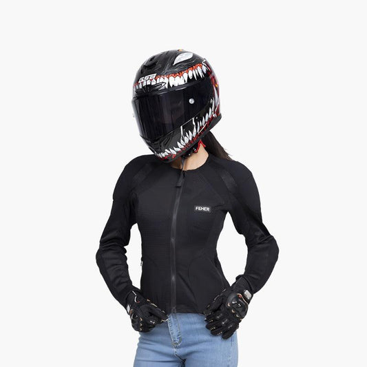 WOMEN SUMMER RIDING JACKET KASEY - Protect and Ride