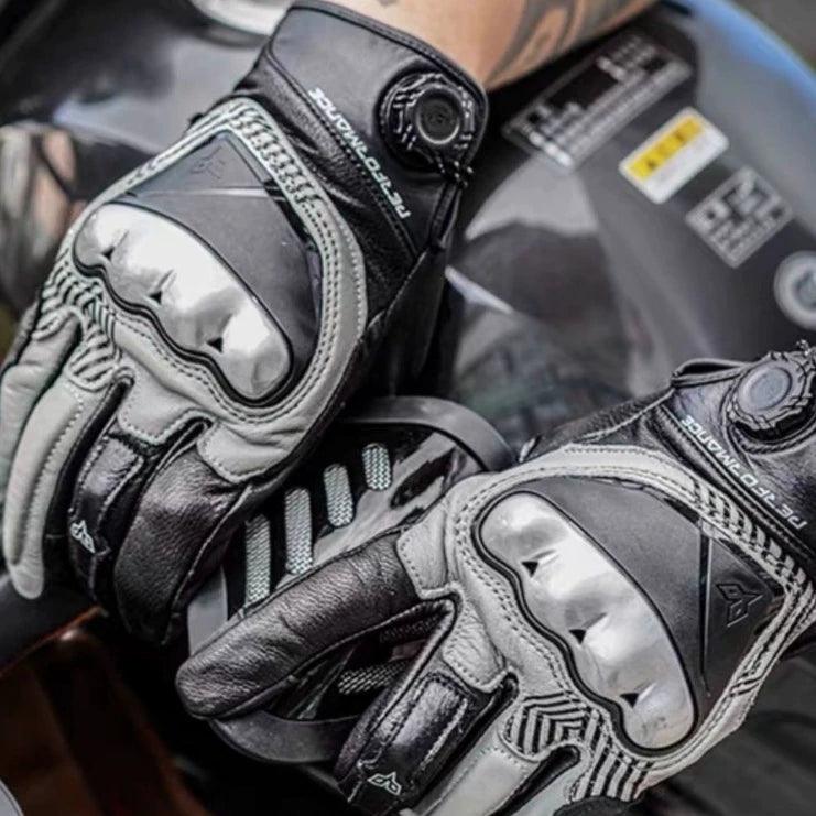 SHEEPSKIN RIDING GLOVES VONS - Protect and Ride