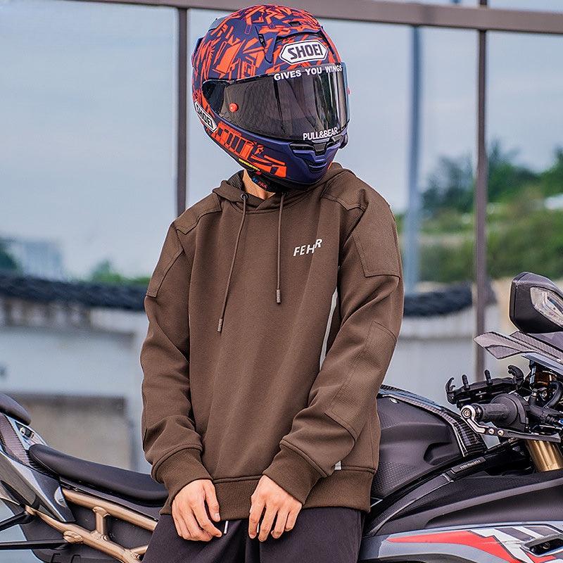 HOODED ARMOR MOTORCYCLE SWEATSHIRT ORVILLE - Protect and Ride