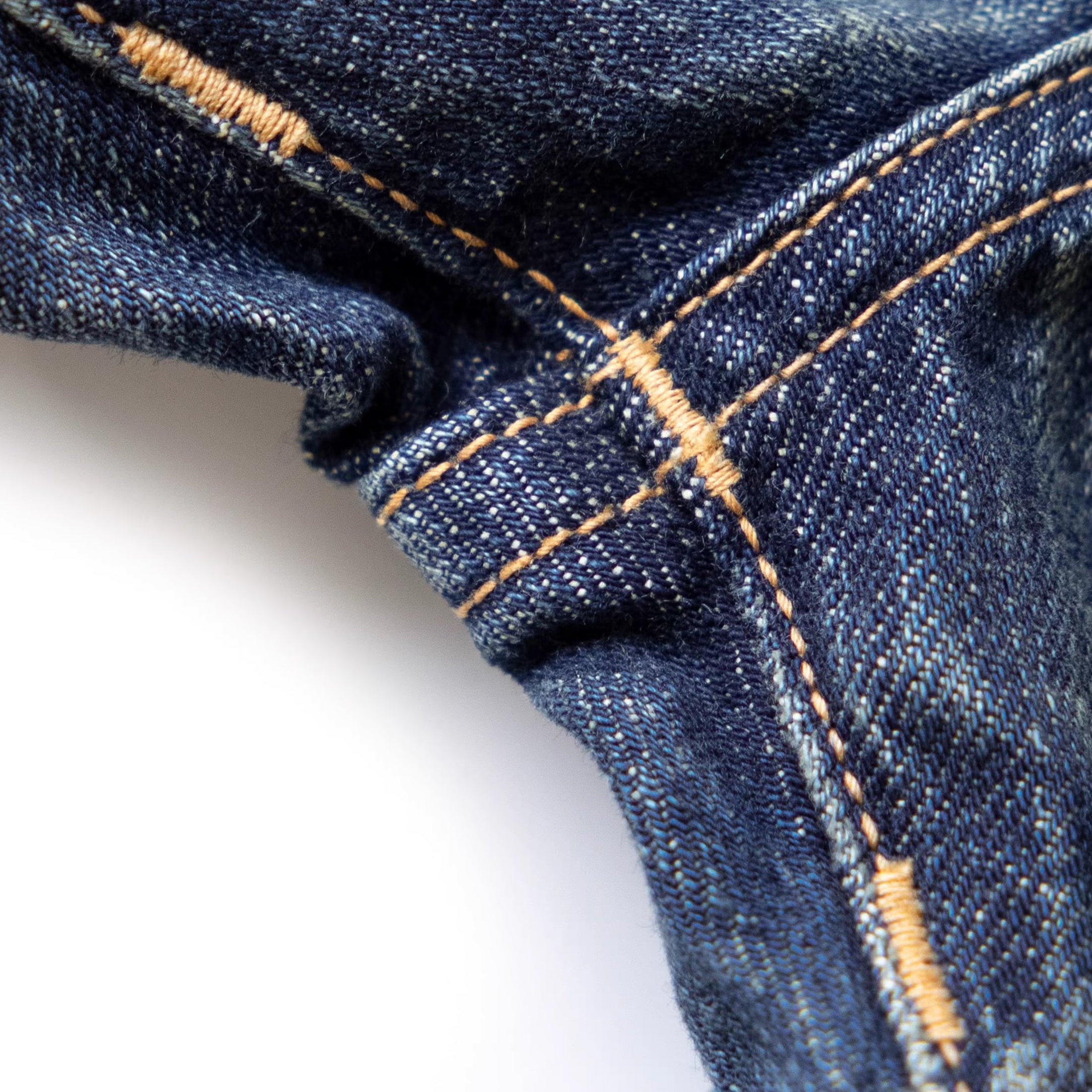 LOOSE WASHED SELVEDGE JEANS JOB - Protect and Ride