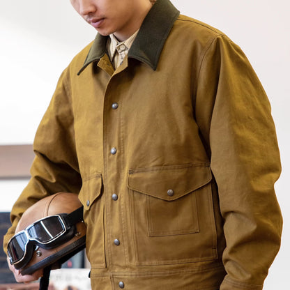 WORKWEAR WAXED JACKET KINGSTON - Protect and Ride