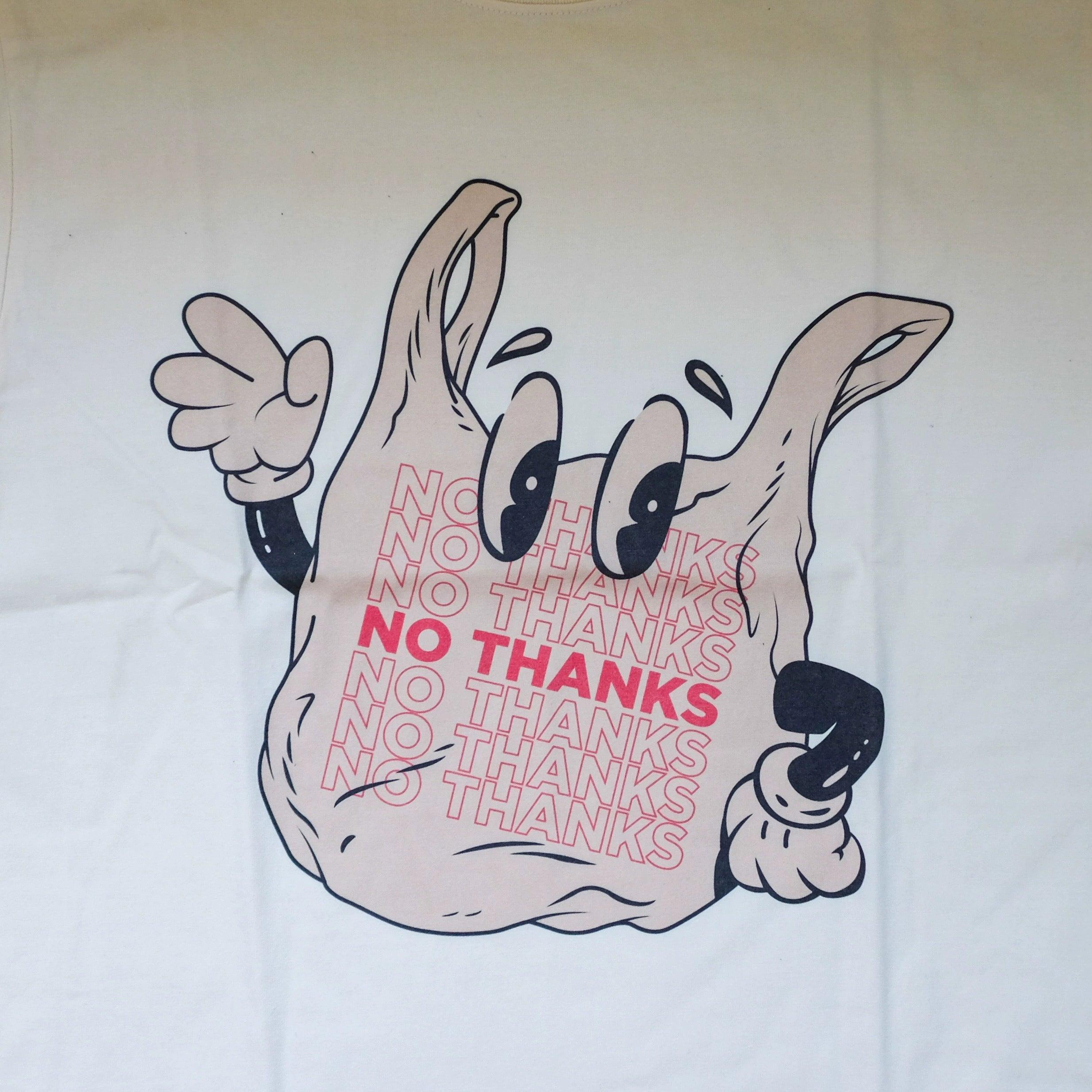 NO THANKS TEE - Protect and Ride