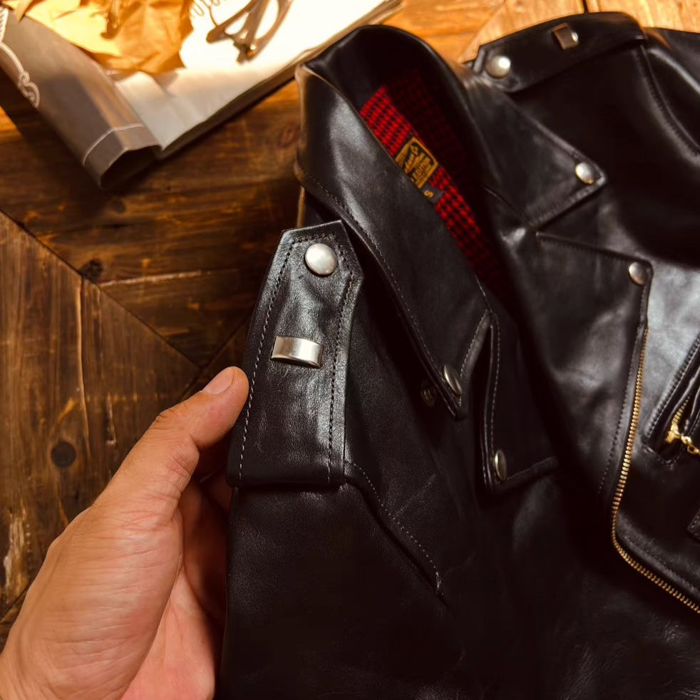 J-24 LEATHER JACKET KONDUKTOR - Protect and Ride