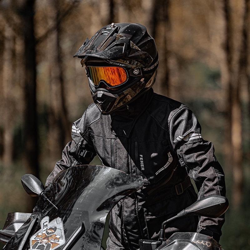 ALL-SEASON RIDING JACKET AND PANTS RIGGS - Protect and Ride