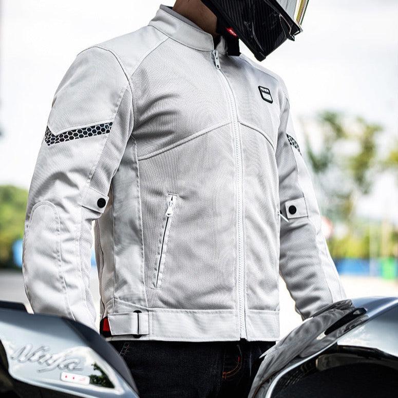 JERSEY MESH SUMMER MOTORCYCLE JACKET KYLE - Protect and Ride