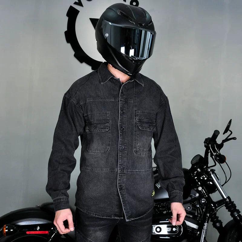 RIDING DENIM SHIRT KIRR - Protect and Ride