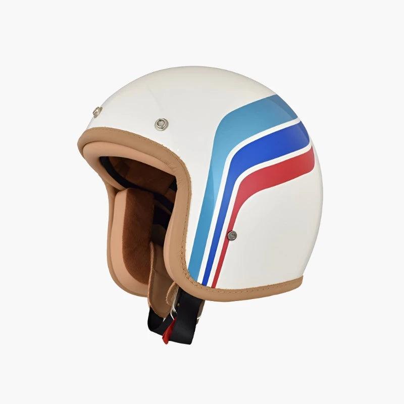 3/4 OPEN FACE CALFSKIN EDGE HELMET HALE - Protect and Ride