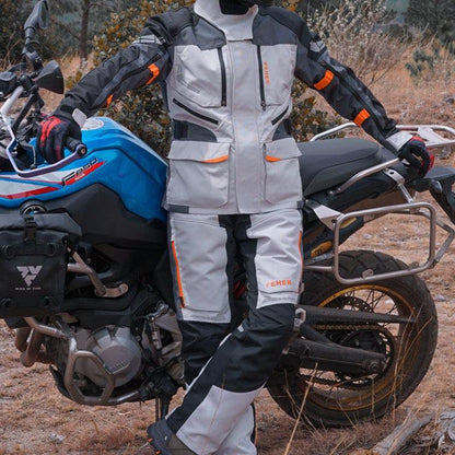 ALL-SEASON RIDING JACKET AND PANTS RIGGS - Protect and Ride