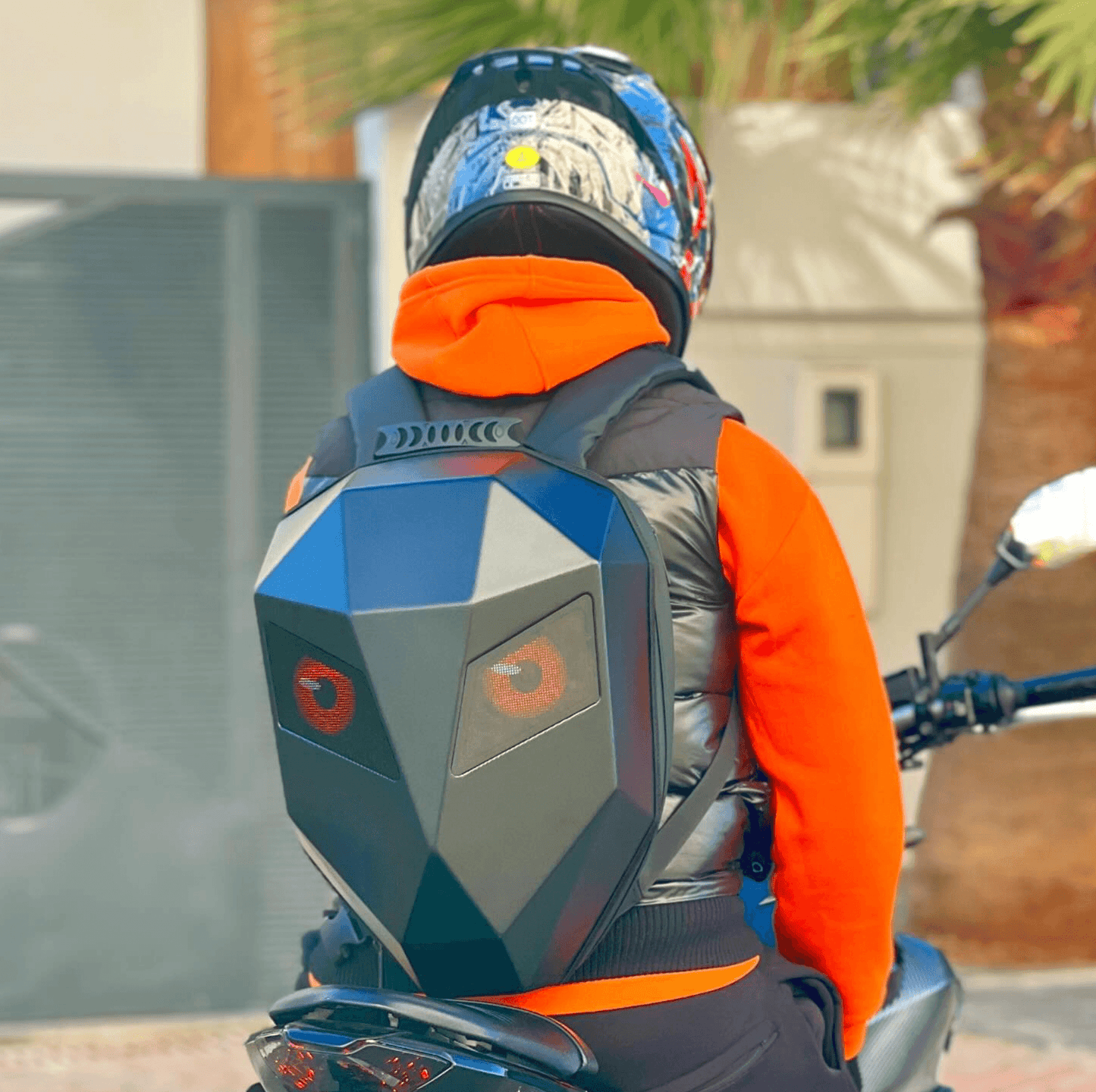 LED WATERPROOF BACKPACK WELD - Protect and Ride