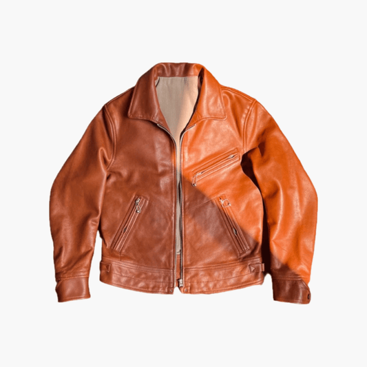 COWHIDE LEATHER JACKET KURKUM - Protect and Ride