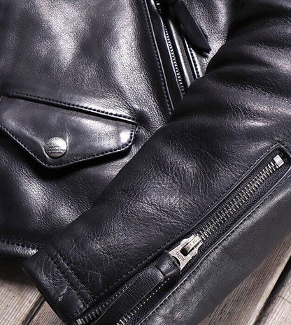 HORSEHIDE LEATHER JACKET KROST - Protect and Ride